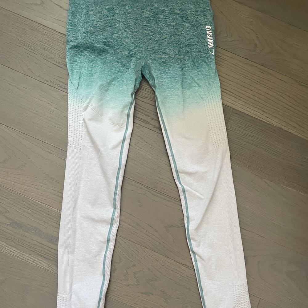 Gym Shark ombré blue leggings